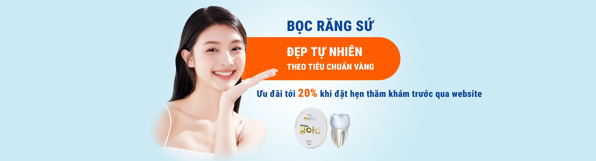 Răng sứ thẩm mỹ 20% off