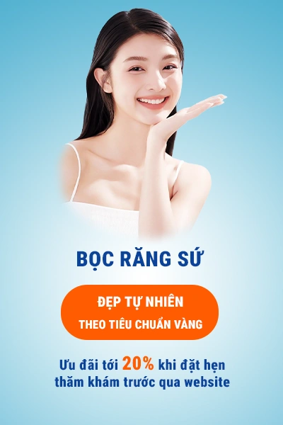 Răng sứ thẩm mỹ 20% off